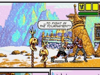 Comix Zone (Mega Drive) ingame