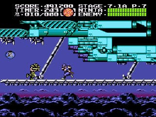 Ninja Gaiden 3 (NES) ingame