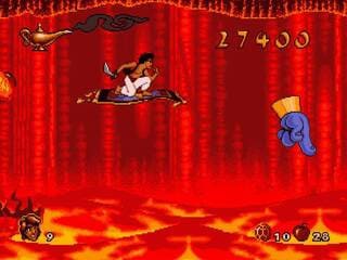 Aladdin (Mega Drive) ingame