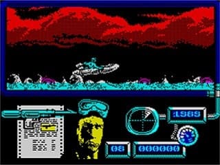 Navy Moves (Spectrum ZX) ingame