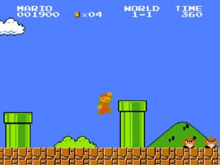 Super Mario Bros (NES) ingame