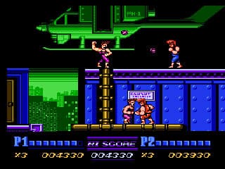 Double Dragon II (NES) ingame