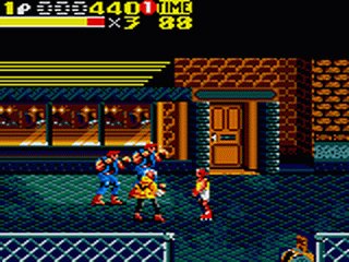 Streets of Rage 2 (Game Gear) ingame