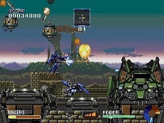 Ranger-X (Mega Drive) ingame