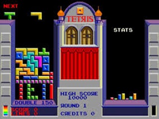 Tetris (Arcade) ingame