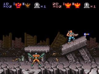 Contra 3: The Alien Wars (Super Nintendo) ingame