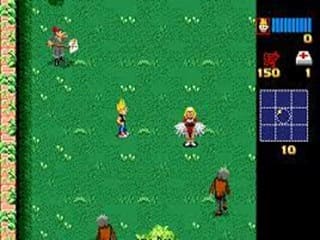 Zombies ate my neighbours (Mega Drive) ingame