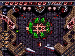 Devil's Crush (PC Engine) ingame