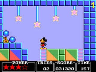 Castle of Illusion (Master System) ingame