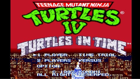 TMNT IV: Turtles in Time de Super Nintendo imagen