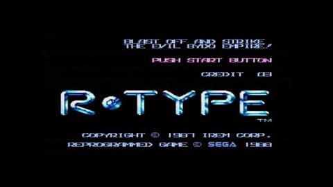 R-Type de Master System imagen